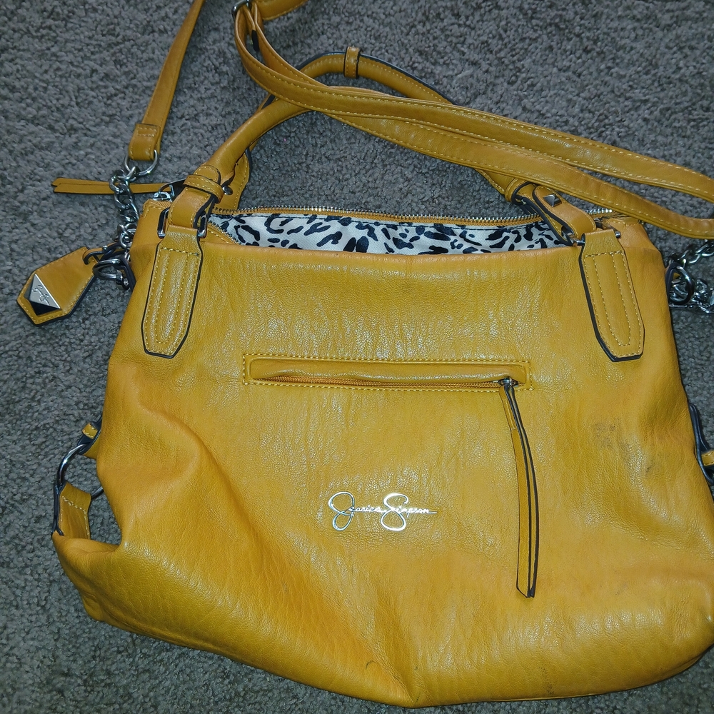 Jessica Simpson Mustard Shoulder Bag